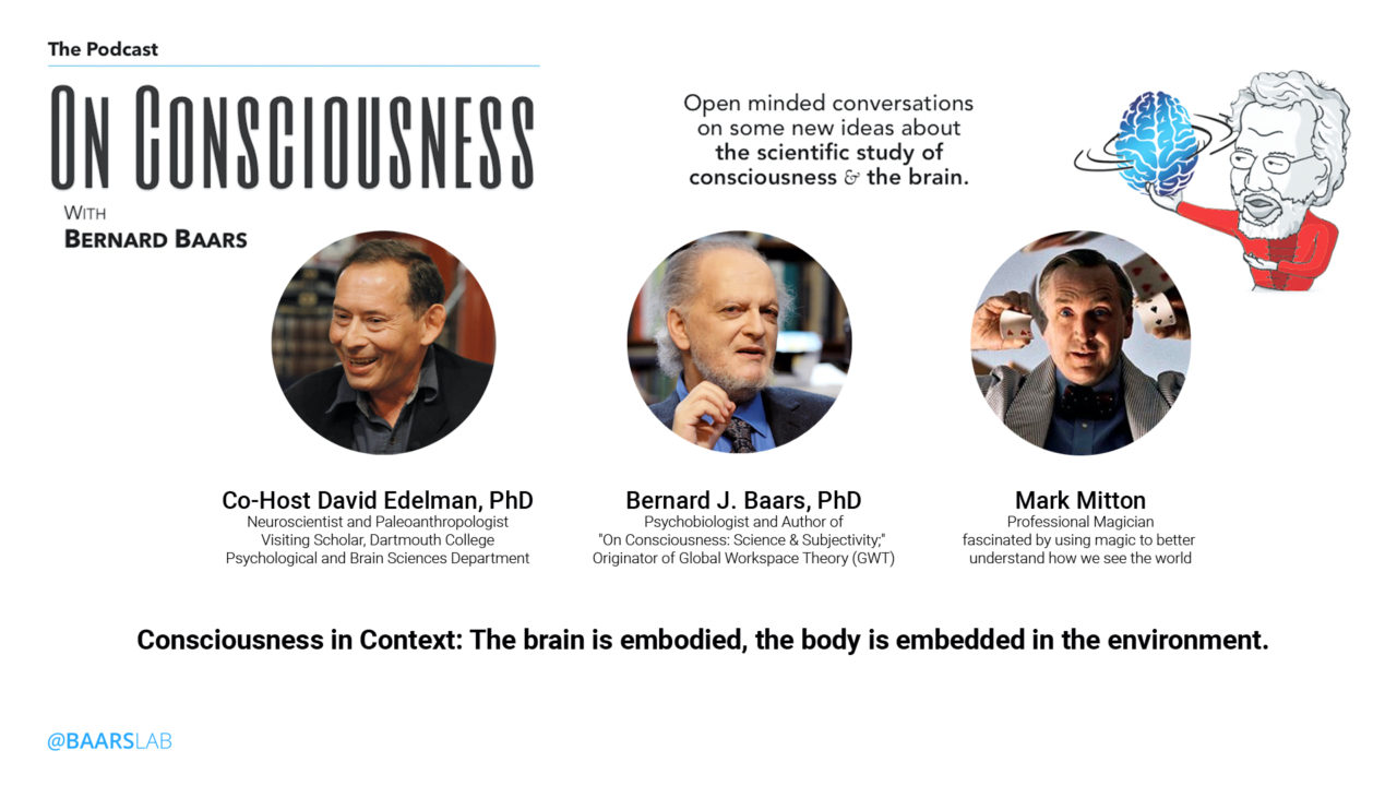 Episode #12: The Brain is Embodied and the Body is Embedded - BERNARD J ...